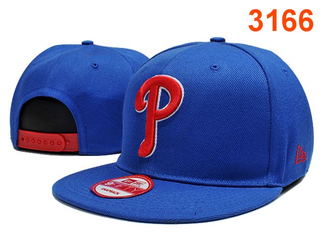 Philadelphia Phillies Blue Snapback Hat PT 1 0701